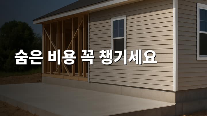 전원주택 건축 평당 비용 산정 시 놓치기 쉬운 항목들 썸네일