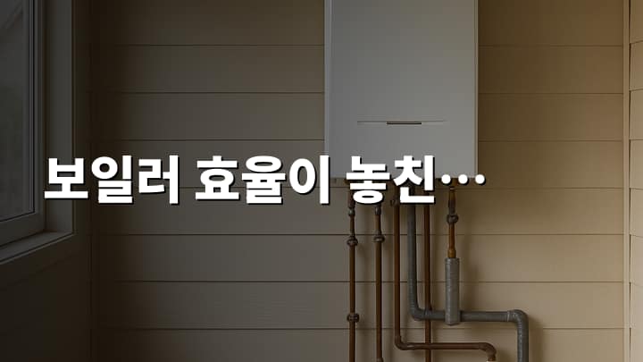 전원주택 난방비 절감 위해 알아야 할 보일러 종류별 효율 비교 썸네일